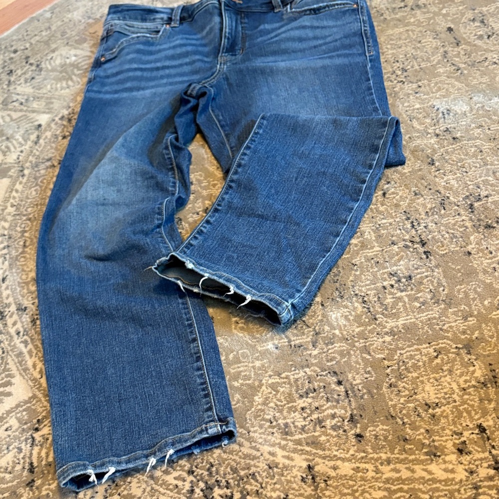Maurices Women's Straight Leg Jeans - Blue